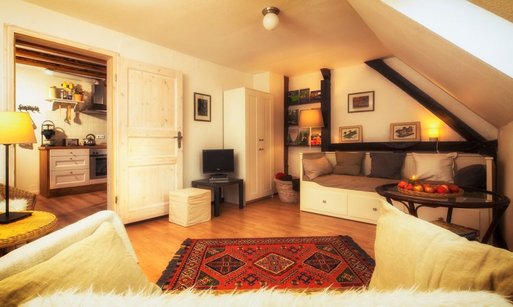 Ferienwohnung Melkerstübchen – Wohnzimmer