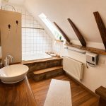 Ferienwohnung Melkerstübchen – Badezimmer