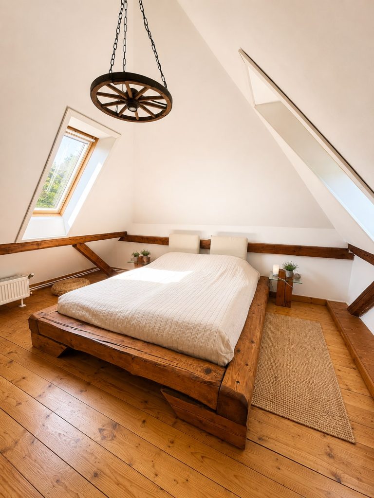 Ferienwohnung Melkerstübchen – Schlafzimmer