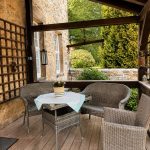 Ferienwohnung Ostwind – Zugang Terrasse